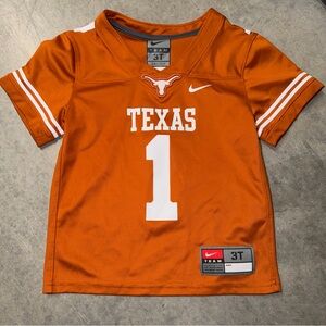 Kids Nike Texas longhorn football jersey